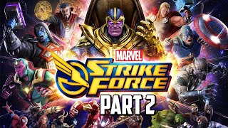 Marvel Strike Force - Gameplay Walkthrough (Part 2)