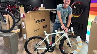 Unboxing: Gen8 Trek Madone SLR7 Era White