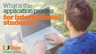 Application Process for International Students