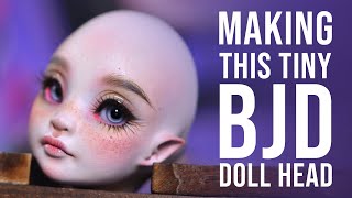 Turning My Art Sculpture into a Tiny BJD head