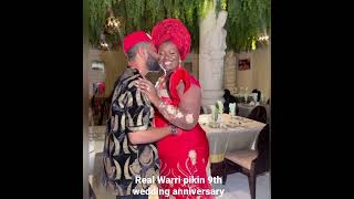 REAL WARRI PIKIN (ANITA ASUOHA) 9TH WEDDING ANNIVERSARY IN GRAND STYLE — SO TRILLING ❤️| WATCH VIDEO