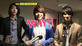 [HD] 2011.01.27 Y-STAR Gung Geum Ta - Seoul Music Awards Backstage (CNBLUE)