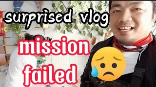 Surprise Vlog got mission failed