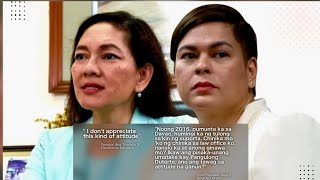 Sen. Hontiveros at VP Sarah Duterte nagsagotan sa Senado‼️