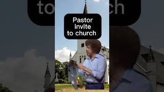 Somewhat church #bobross #church #pastor #sunday #invite #easter #capcut #memes #shorts #mistakes