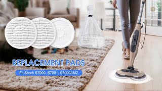 Most Affordable Shark Steam Mop Replacement Pads  -  Washable (s7001, s7000, s7000amz, s7001tgt)