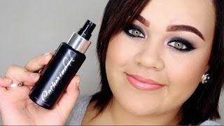 CatherineH Makeup Setting Spray Review + Demo ♡ Flawless Makeup around the Clock