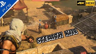 Assassin's Creed Mirage Full Stealth Kill (Free The Rebels) 4K60FPSHDR