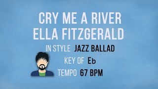 Cry Me a River - Julie London - Karaoke Male Backing Track