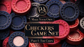 Handcrafted Checkers Game: Create Your Own Game Set | Part 1: Crafting the Chips