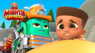 Jaden Floats Away | Mighty Express Clips | Cartoons for Kids