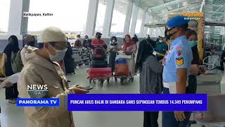 Selama Libur Lebaran, 188.243 Penumpang Berangkat Dan Tiba Di Bandara Sams Sepinggan