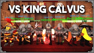 10 PEOPLE VS KING CALVUS | Arcane Odyssey