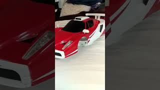 1980's ENZO FERRARI 22" x 9" Custom Painted R/C Car Body