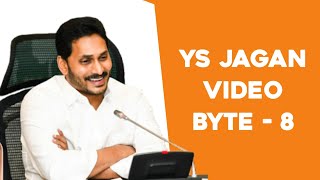 Ys Jagan About YSRCP Manifesto Video Byte - 8