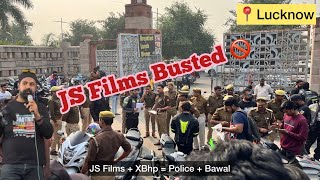 Lucknow XBhp Meet-up me aagai Police🚫 - JS Films k sath sath fans k bhi Kate chalan #jsfilms #xbhp