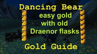 Easy gold with old Draenor flasks - gold making method World of Warcraft