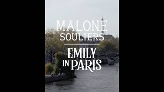 Launching tomorrow: Malone Souliers x Emily in Paris exclusive collection.