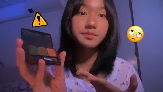 ASMR Thai Roleplay Toxic Friend Does Your Makeup💄 เพื่อนนิสัยไม่ดีมาเเต่งหน้าให้คุณก่อนไปเที่ยว