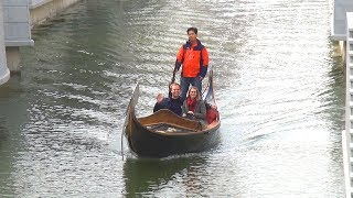 Китай. Венеция. Рыбалка. Гондолы. Далянь. Venice. Fishing. Gondolas.