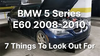 Buying A Used BMW 5 Series: 7 Things To Look Out For by Car Inspected