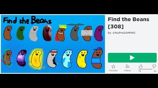 Find the beans - GPS Bean | Roblox | Find The | Gaming