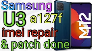 Samsung m127f u3 imei repair and patch done with Octoplus @RaoAjuTV