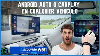 🚗Convierte Tu Vehiculo en un Gama Alta (Android Auto-Carplay) Carpuride W901✅✅