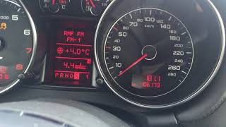 Audi TT 8J 3.2 V6 250HP 0-140km/h Acceleration