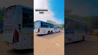 VOLVO FALCON BUS ON INDIAN HIGHWAY.