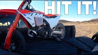 Hit It Like You Mean It!  2023 KTM 250 XC