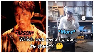 Which mv was more harder to shoot arson or more? 🤔 Get to know about this by jhope himself💜