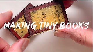 How to make miniature books #miniatures #miniaturebooks #miniaturebook #books