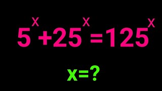 Math Exponential Problem | Find the Value of x in this Equation