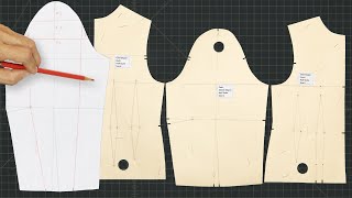 Converting a Women's Suit Jacket to a Coat Sloper