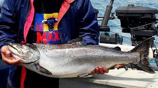 Fishing on Lake Ontario