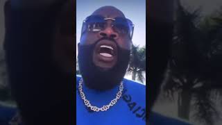 RICK ROSS NAMES HIS BEST NIGERIA ARTIST #shortsvideo