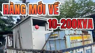 Hàng mới về kho máy phát điện Hoàng Kim có từ 10- 220KVA | LH : 0901352121