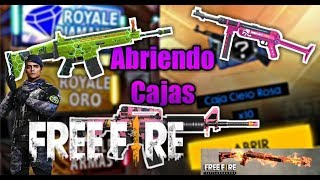 Abriendo cajas de armas | escopeta de fuego 😱