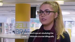 CAVC: Falch o fod yn Gymreig – Gofal Plant | Proud to be Welsh - Childcare