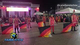 Coreográfico da Banda Marcial Impacto no Concurso de Bandas e Fanfarras em Mata de São João