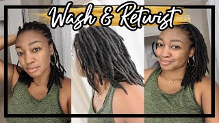 RETWISTING MY LOCS! | MY LOC JOURNEY