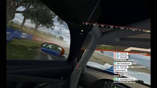 VRGT3 Round 3 - Bathurst crash