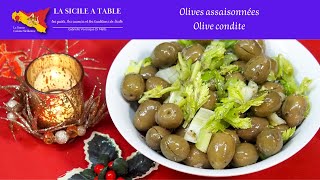 Olives assaisonnées - Olive condite