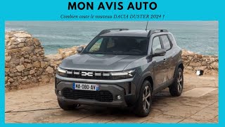 COMBIEN COUTE LE NOUVEAU DACIA DUSTER 2024 ?