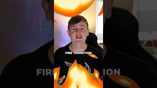 How To Get A Fire Transition! #shorts #videoediting  #premierepro #videoeditor