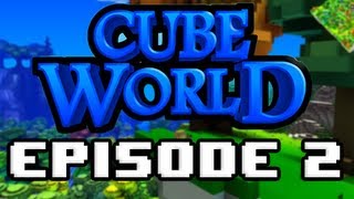 Cube World - Alpha - Episode 2 - Dungeons & Castles