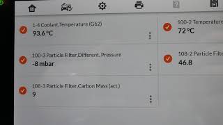 Diagnostic, DPF Unblock and Engine Carbon Clean - Audi A3 2.0 TDI (2009 - 96,903 miles) - part 3