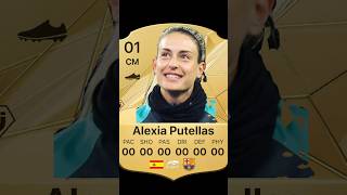 I Re-Spun Alexia Putellas’ FC 25 Card! #shorts #putellas #barcelona