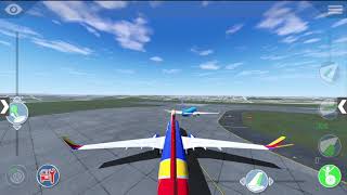 X-Plane 10 massive multiplayer, takeoff